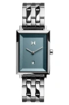 Mvmt Signature Square Bracelet Watch, 24mm