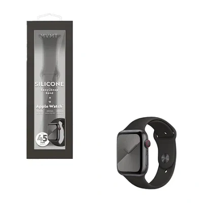 Mvmt Silicone Smart Watch Band - Size Large In Black