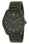 Mvmt Watches Element Ceramic Quartz Bracelet Watch, 43mm In Green