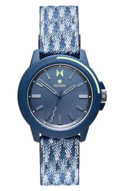 Mvmt Watches Minimal Sport Ocean Plastic Strap Watch, 38mm