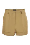 Mvp Wardrobe Cotton And Silk Bermuda Shorts