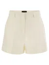 Mvp Wardrobe Cotton And Silk Bermuda Shorts