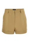 Mvp Wardrobe Cotton And Silk Bermuda Shorts