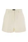 Mvp Wardrobe Cotton And Silk Bermuda Shorts