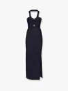 Mvp Wardrobe Luna Cut Out Midi Dress In Black