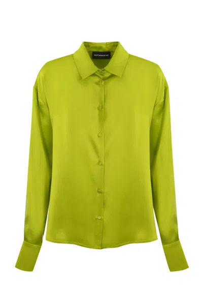 Mvp Wardrobe Helena Over Viscose Shirt In Acido