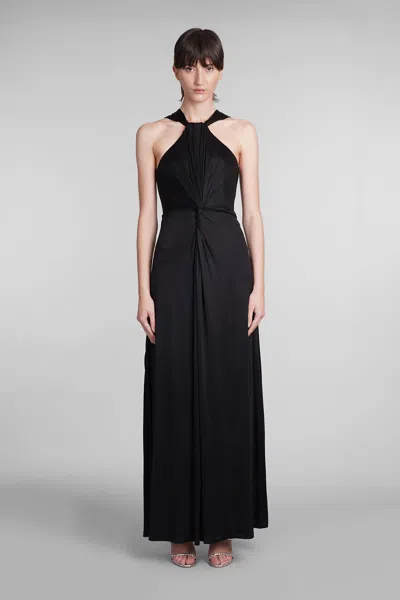 Mvp Wardrobe Ile Rousse Dress In Black Polyester