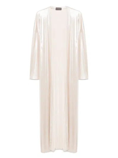 Mvp Wardrobe Lamé Coat In Gold