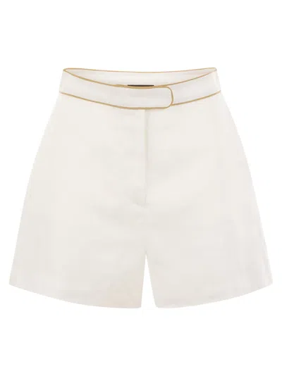 MVP WARDROBE LINEN SHORTS