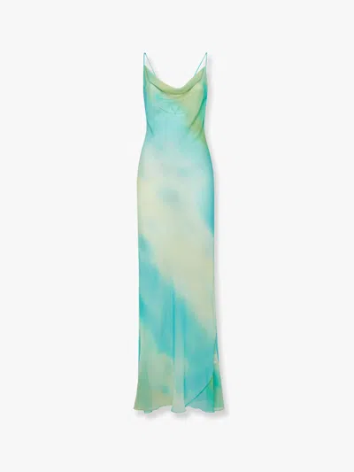 Mvp Wardrobe Aurora Dress In Blue/multi
