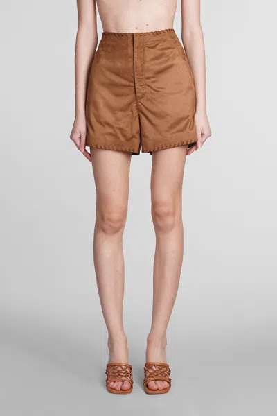 Mvp Wardrobe Paloma Eco Shorts In Brown Polyester