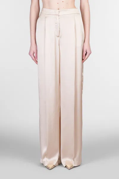 Mvp Wardrobe Trousers In Taupe Cotton