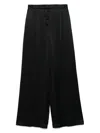Mvp Wardrobe Pleat-detailed Trousers In Black
