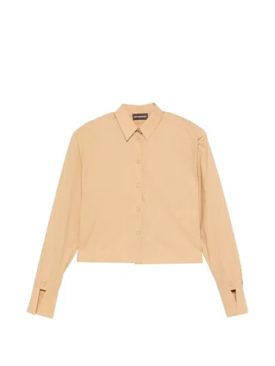 Mvp Wardrobe Pointed-collar Shirt In Burgundy