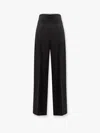 Mvp Wardrobe Satin Trouser With Pleated Waist