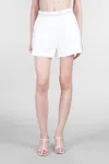 Mvp Wardrobe Shorts In Beige Cotton