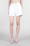 Mvp Wardrobe Shorts In Beige Cotton