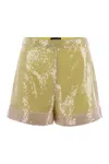 Mvp Wardrobe Shorts With Sequins All Over