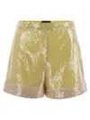 Mvp Wardrobe Shorts With Sequins All Over