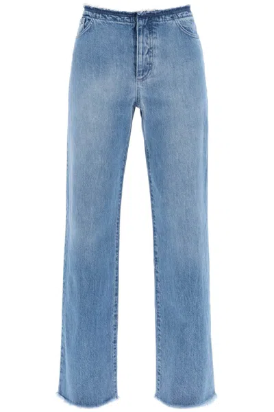 MVP WARDROBE STRAIGHT LEG LEVANT JEANS WITH A