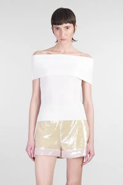Mvp Wardrobe Topwear In White Viscose