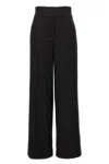 Mvp Wardrobe 'bleecker' Wool Blend Classic Pants In Black