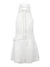 Mvp Wardrobe Linen Jumpsuit With Contrasting Profiles