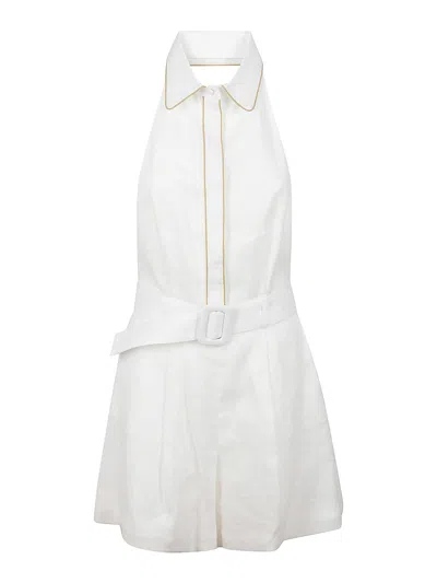 MVP WARDROBE VESTIDO LARGO - BLANCO