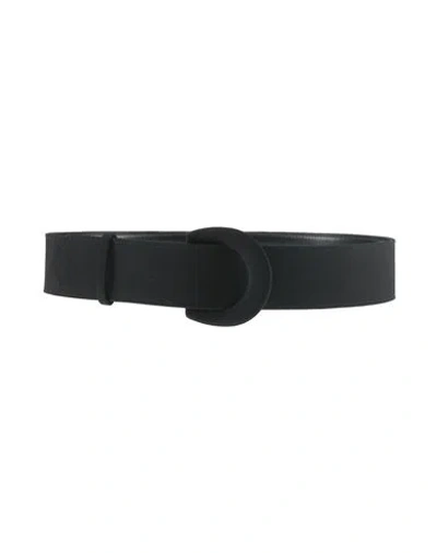 Mvp Wardrobe Woman Belt Black Size M/l Organic Fibres