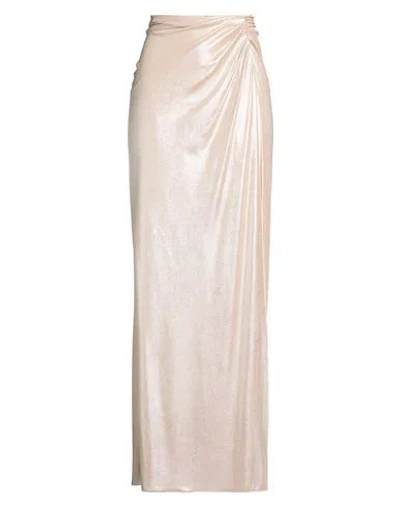 Mvp Wardrobe Woman Maxi Skirt Blush Size 8 Polyester, Elastane In Pink