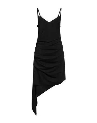 Mvp Wardrobe Woman Mini Dress Black Size 6 Polyester