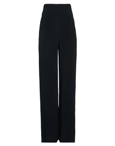 Mvp Wardrobe Woman Pants Black Size 2 Acetate, Silk
