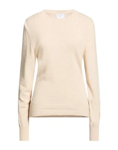 Mvp Wardrobe Woman Sweater Beige Size 4 Viscose, Polyamide, Merino Wool, Cashmere In Neutral