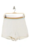 Mwl Buttercup Cotton Sweat Shorts In Heather Light Grey