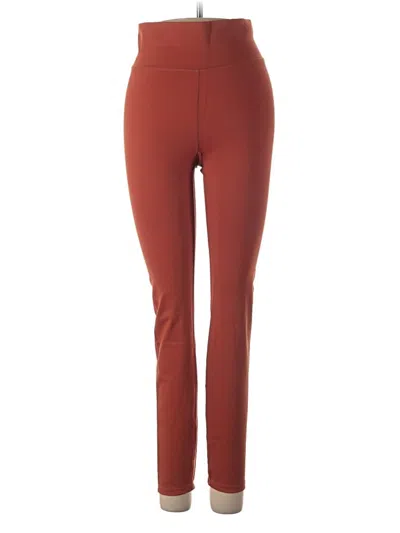 Pre-owned Mwl By Madewell Active Pants In Burgundy