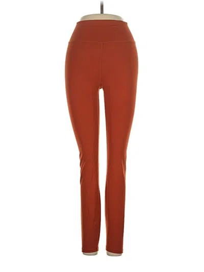 Pre-owned Mwl By Madewell Active Pants In Orange