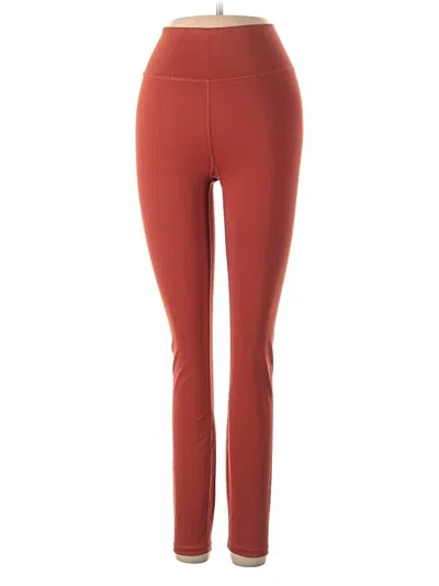 Pre-owned Mwl By Madewell Active Pants In Red