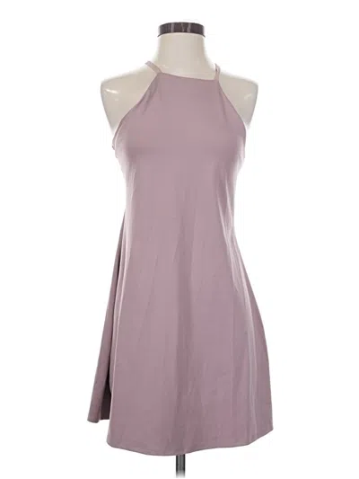 Pre-owned Mwl By Madewell Casual Dress In Gray