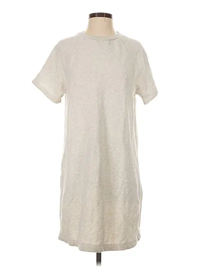 Pre-owned Mwl By Madewell Casual Dress In Gray