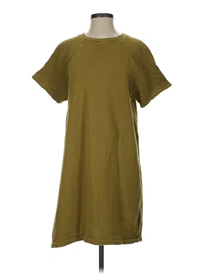 Pre-owned Mwl By Madewell Casual Dress In Green