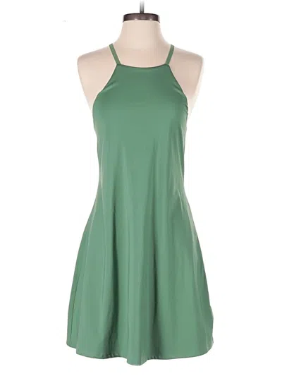 Pre-owned Mwl By Madewell Casual Dress In Green