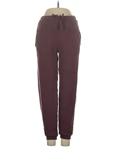 Pre-owned Mwl By Madewell Casual Pants In Burgundy