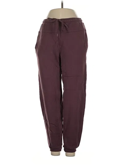 Pre-owned Mwl By Madewell Casual Pants In Burgundy