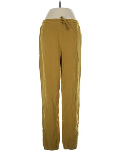 Pre-owned Mwl By Madewell Casual Pants In Gold