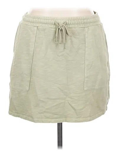 Pre-owned Mwl By Madewell Casual Skirt In Tan