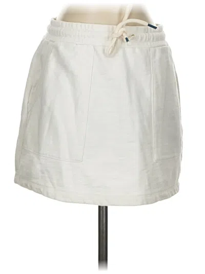 Pre-owned Mwl By Madewell Casual Skirt In White