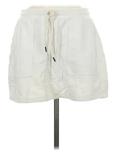 Pre-owned Mwl By Madewell Casual Skirt In White