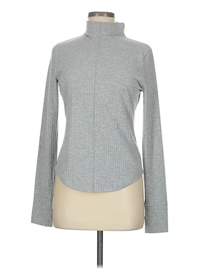 Pre-owned Mwl By Madewell Long Sleeve Turtleneck In Gray