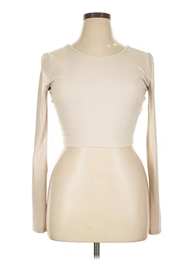 Pre-owned Mwl By Madewell Long Sleeve Turtleneck In White