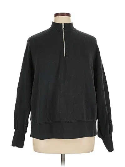 Pre-owned Mwl By Madewell Pullover Sweater In Black
